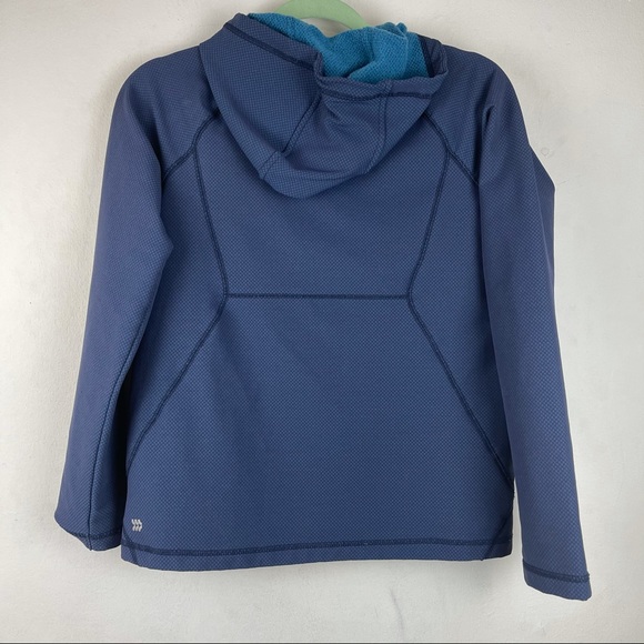 All In Motion Blue Outdoor Sports Zip Up Jacket Size L - Picture 2 of 8